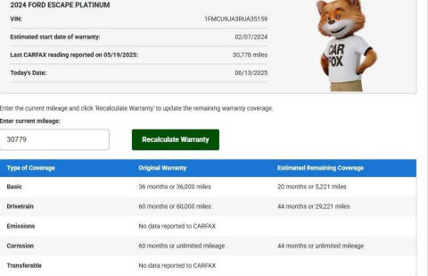 2024 Ford Escape Platinum