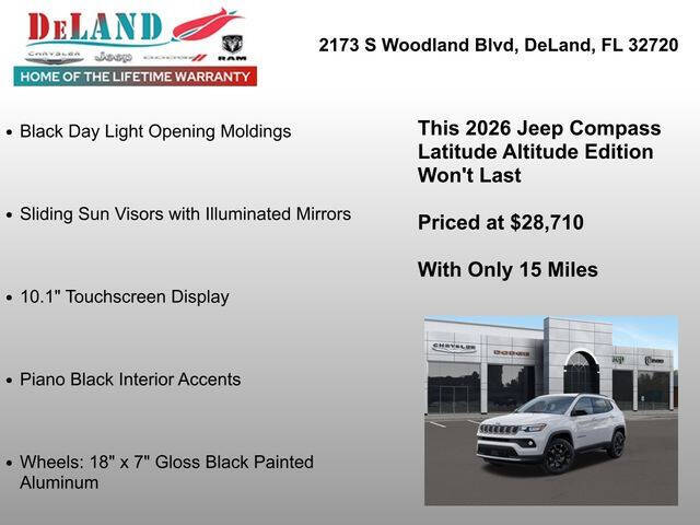 2026 Jeep Compass Latitude