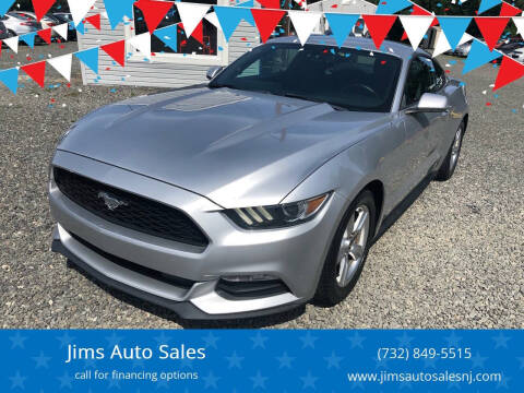 2015 Ford Mustang for sale at Jims Auto Sales in Lakehurst NJ