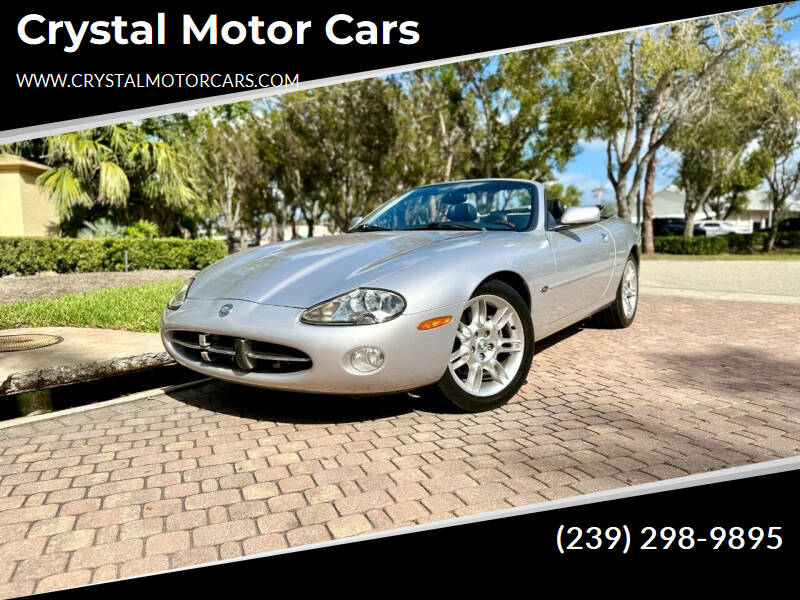 2002 Jaguar XK-Series for sale at Crystal Motor Cars in Fort Myers FL