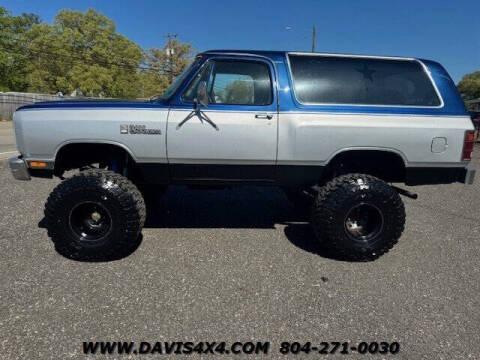1987 Dodge Ramcharger 150