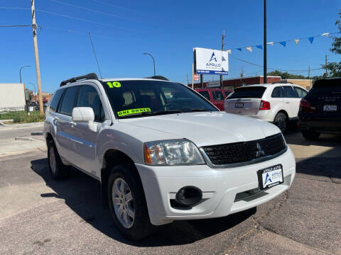2010 Mitsubishi Endeavor for sale at Apollo Auto Sales LLC in Sioux City IA