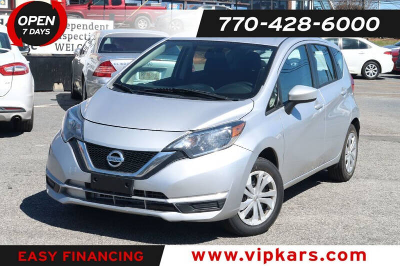 2019 Nissan Versa Note for sale at VIP Kars/Smart Auto Finance in Marietta GA
