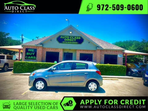 2017 Mitsubishi Mirage for sale at Auto Class Direct in Plano TX