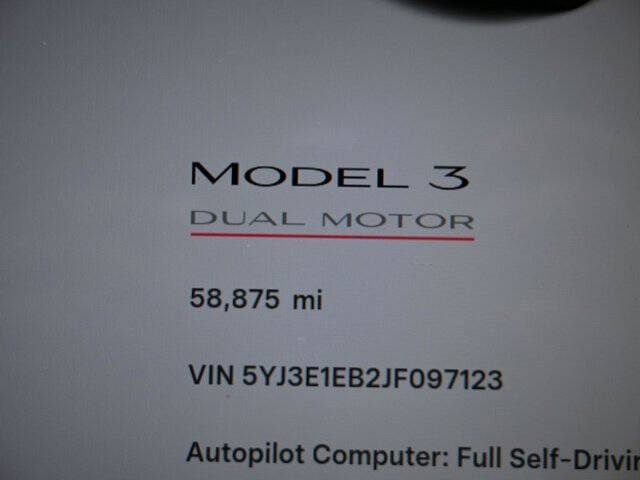 2018 Tesla Model 3 Long Range