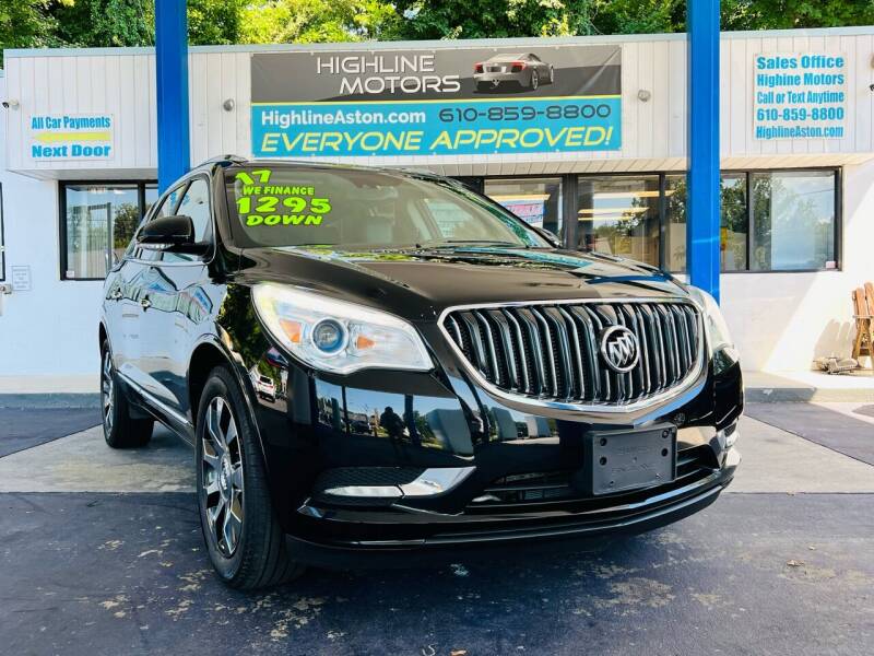 2017 Buick Enclave for sale at Highline Motors in Aston PA