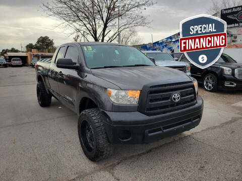 2013 Toyota Tundra for sale at Texas Auto Credit LLC in El Paso TX