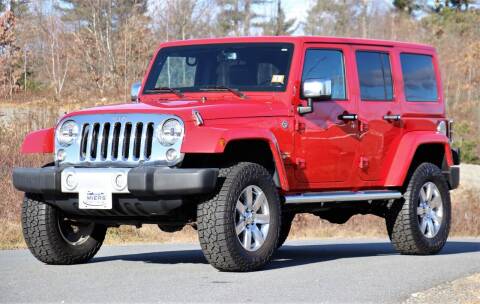 2015 Jeep Wrangler Unlimited for sale at Miers Motorsports in Hampstead NH