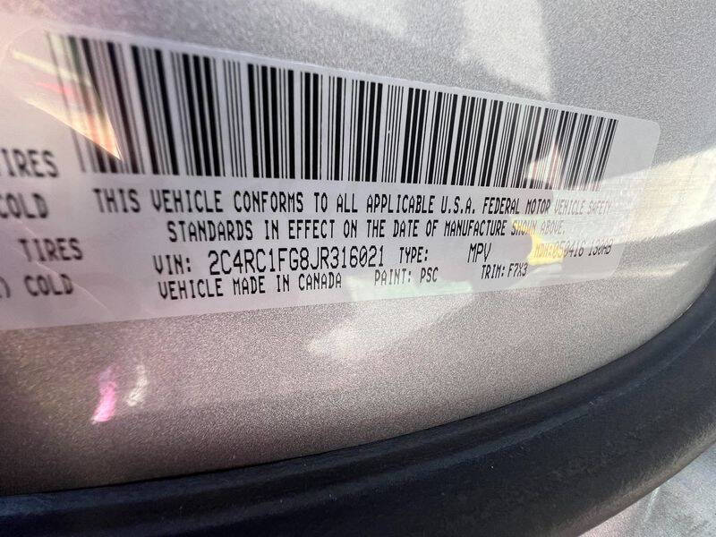 2018 Chrysler Pacifica Touring Plus