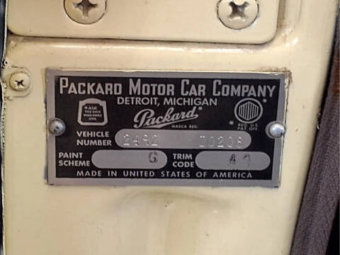 1951 Packard Packard