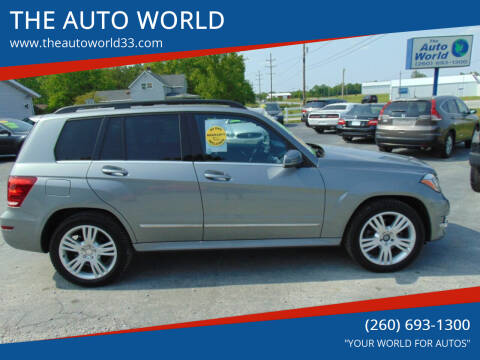 2015 Mercedes-Benz GLK for sale at THE AUTO WORLD in Churubusco IN
