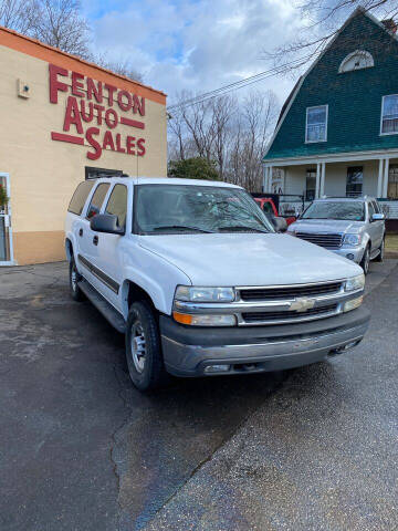 2005 Chevrolet Suburban for sale at FENTON AUTO SALES in Westfield MA