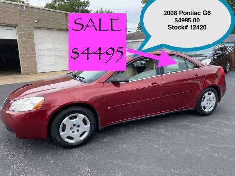 2008 Pontiac G6 for sale at E & A Auto Sales in Warren OH