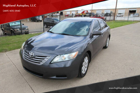 2009 Toyota Camry Hybrid for sale at Highland Autoplex, LLC in Dallas TX