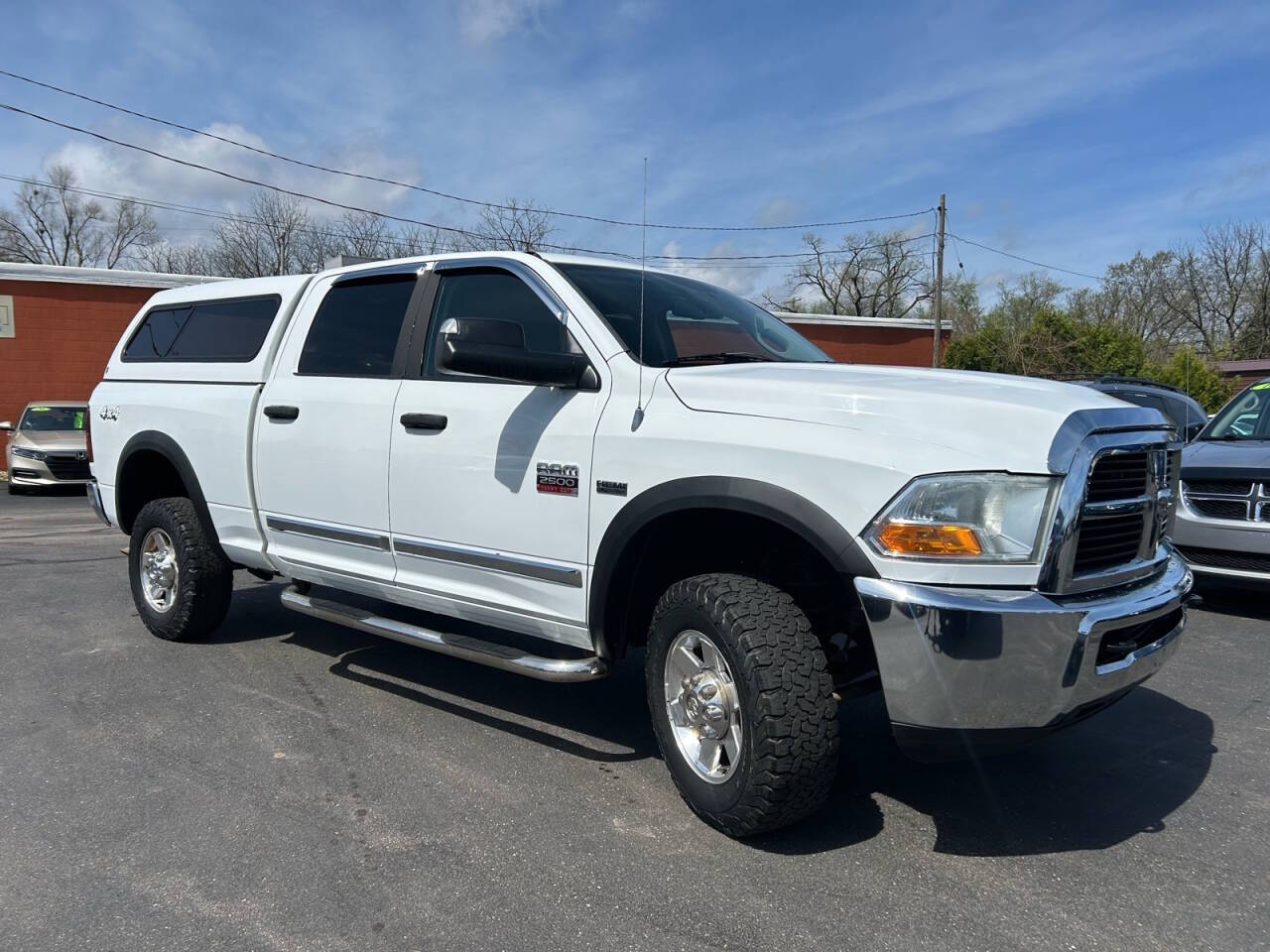 White 2010 Dodge Ram 2500 SLT 1