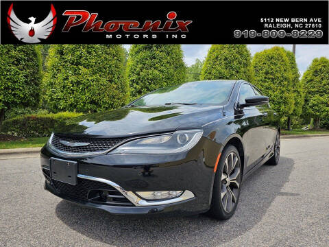 2015 Chrysler 200 for sale at Phoenix Motors Inc in Raleigh NC