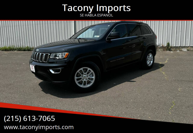 2018 Jeep Grand Cherokee for sale at Tacony Imports in Philadelphia PA