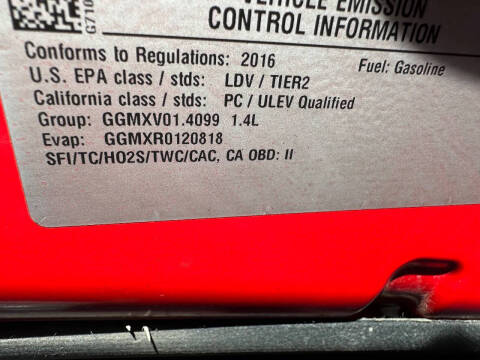 2016 Chevrolet Cruze Limited 1LT Auto