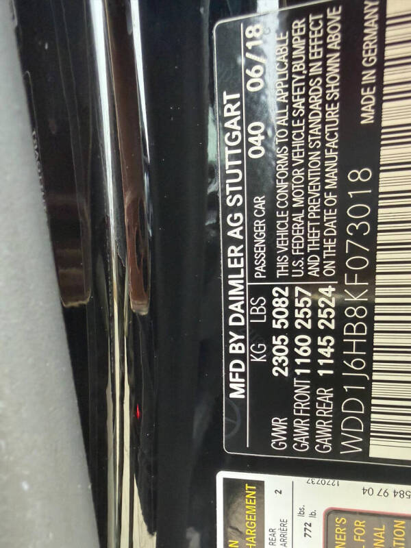 2019 Mercedes-Benz E-Class E 450