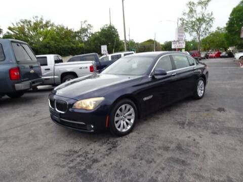 2010 BMW 7 Series for sale at DONNY MILLS AUTO SALES in Largo FL