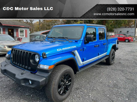 2022 Jeep Gladiator for sale at C&C Motor Sales LLC in Hudson NC