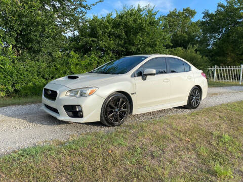 2015 Subaru WRX for sale at CAVENDER MOTORS in Van Alstyne TX