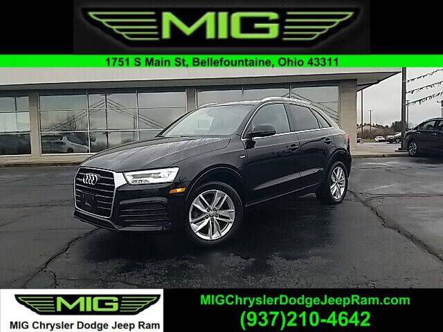 2018 Audi Q3 for sale at MIG Chrysler Dodge Jeep Ram in Bellefontaine OH