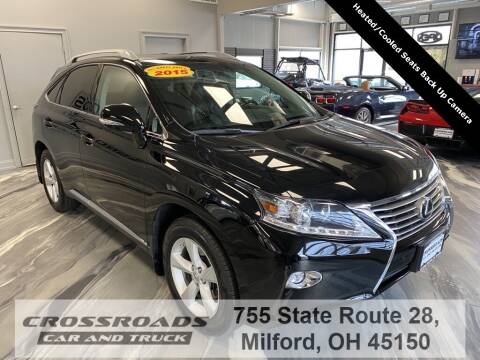 2015 Lexus RX 350 for sale at Crossroads Car & Truck in Milford OH