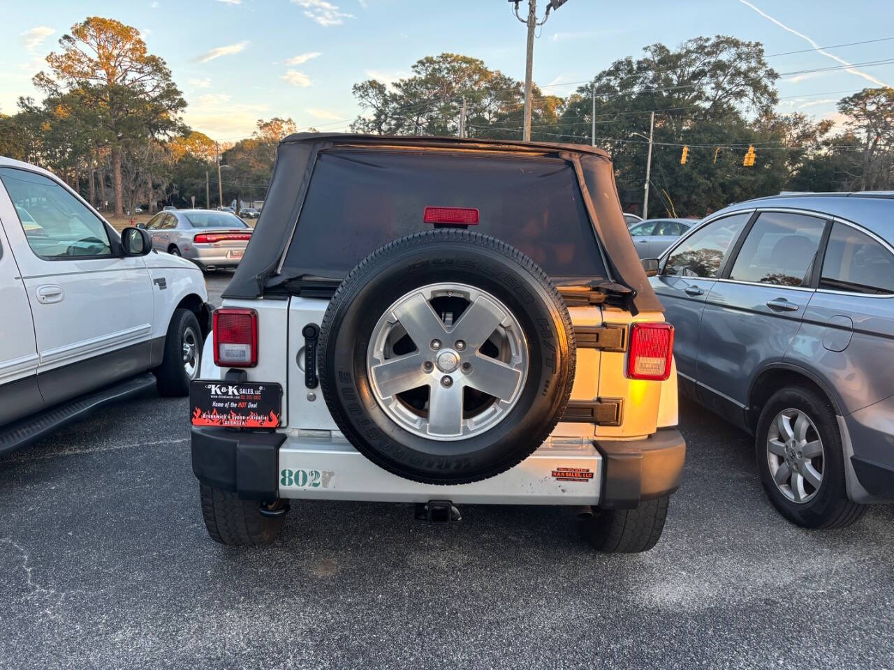 2009 Jeep Wrangler Unlimited for sale at K & K Sales LLC in Brunswick, GA