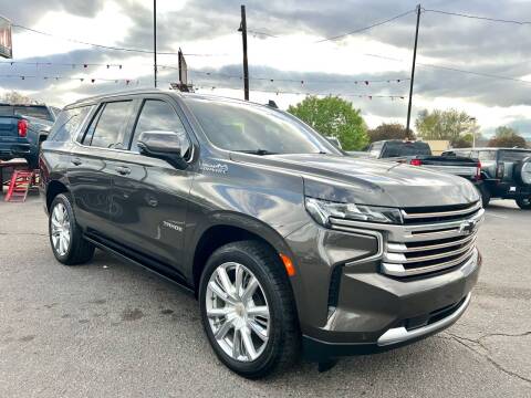 2021 Chevrolet Tahoe for sale at Lion's Auto INC in Denver CO