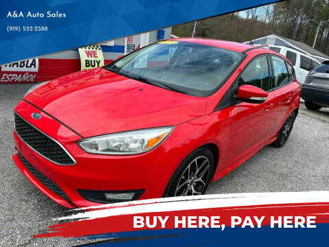 2015 Ford Focus for sale at A&A Auto Sales in Fuquay Varina NC
