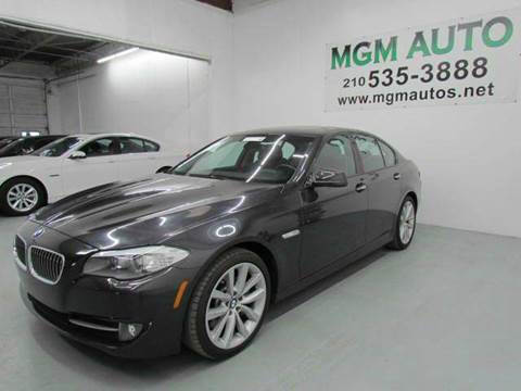 2011 BMW 5 Series for sale at MGM Auto in San Antonio, TX