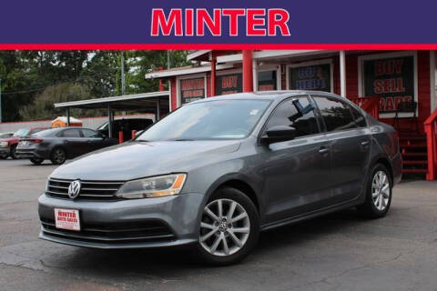 2015 Volkswagen Jetta for sale at Minter Auto Sales in South Houston TX