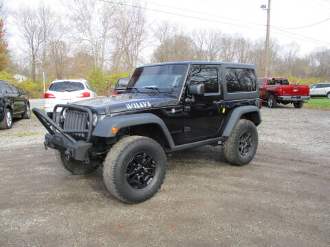 2017 Jeep Wrangler for sale at PENDLETON PIKE AUTO SALES in Ingalls IN