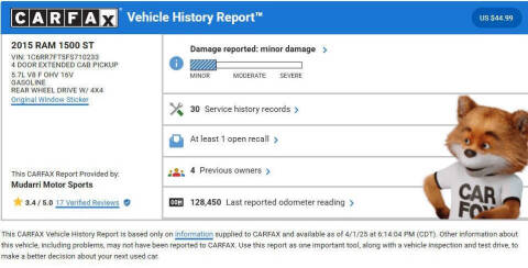 2015 RAM 1500 Tradesman