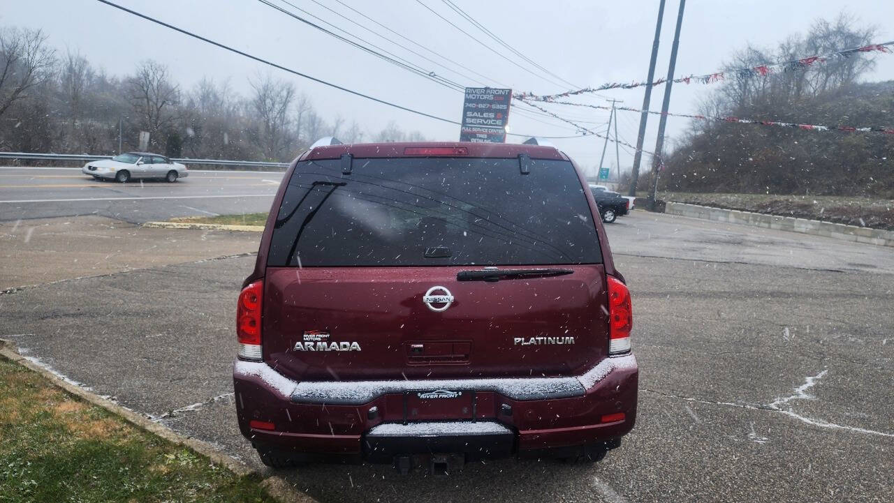 2010 Nissan Armada for sale at River Front Motors in Saint Clairsville, OH