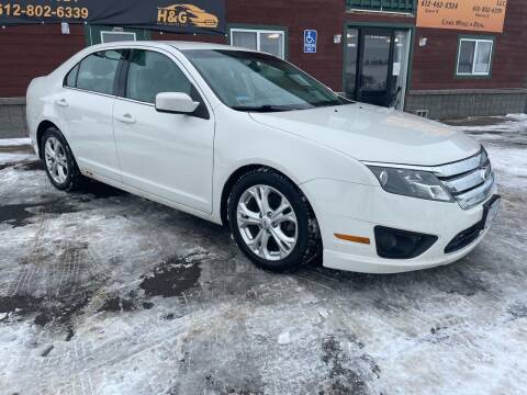 2012 Ford Fusion for sale at H & G AUTO SALES LLC in Princeton MN