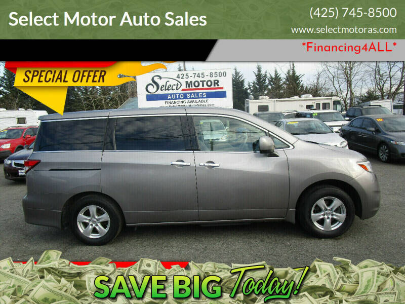 2011 Nissan Quest for sale at Select Motor Auto Sales in Lynnwood WA