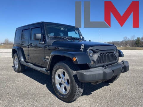 2013 Jeep Wrangler Unlimited for sale at INDY LUXURY MOTORSPORTS in Fishers IN
