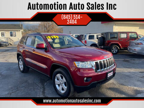 2012 Jeep Grand Cherokee for sale at Automotion Auto Sales Inc in Kingston NY