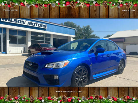 2017 Subaru WRX for sale at Wilson Motors in Junction City KS