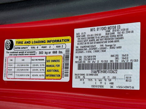 2021 Ford Mustang EcoBoost Premium