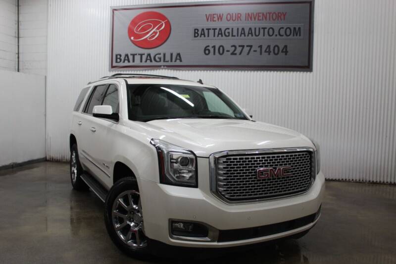 2015 GMC Yukon for sale at Battaglia Auto Sales in Plymouth Meeting PA