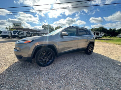 2016 Jeep Cherokee for sale at S & R Auto Sales in Marshall TX