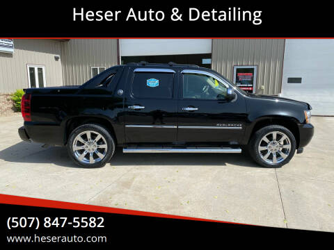 2013 Chevrolet Avalanche for sale at Heser Auto & Detailing in Jackson MN