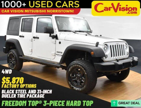 2018 Jeep Wrangler JK Unlimited for sale at Car Vision Mitsubishi Norristown in Norristown PA