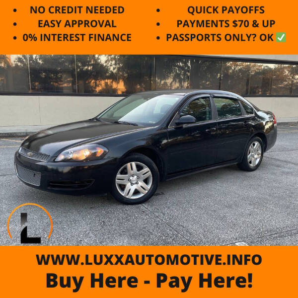 2013 Chevrolet Impala for sale at Luxx Automotive LLC in Casselberry FL