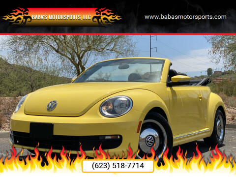 2013 Volkswagen Beetle Convertible for sale at Baba's Motorsports, LLC in Phoenix AZ