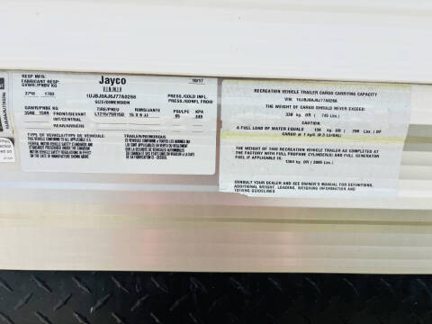 2018 Jayco Jay Flight SLX Baja 195RB