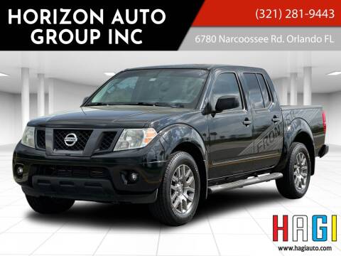 2012 Nissan Frontier for sale at Horizon Auto Group, Inc. in Orlando FL